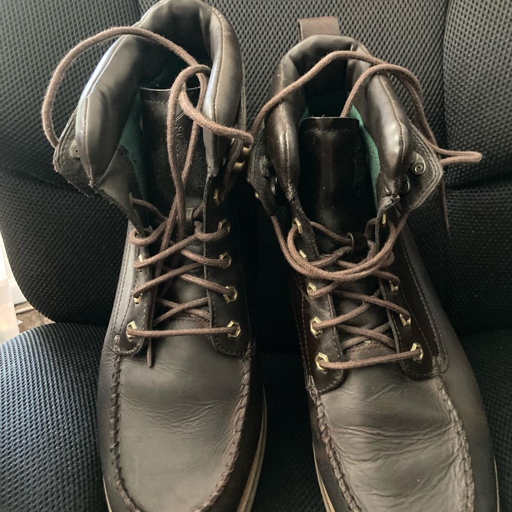 Polo Ralph Melvin boot size 12D brown leather 2 month still in good condition